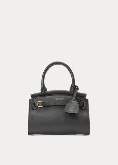 Bolsos De Mano Ralph Lauren Mujer Negros - Calfskin Mini RL50 - DTRAQ3521